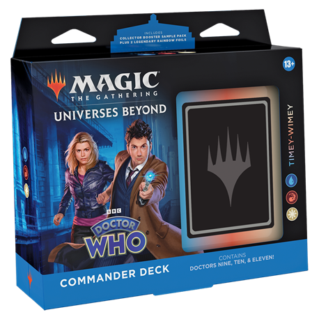 Magic The Gathering Doctor Who Timey-Wimey Commander Deck (przedsprzedaż)