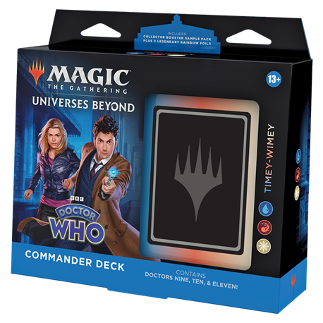 Magic The Gathering Doctor Who Timey-Wimey Commander Deck (przedsprzedaż)