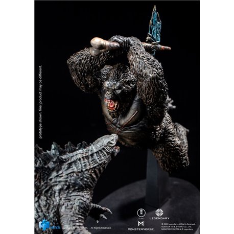 Godzilla PVC Statue Godzilla vs Kong (2021) Kong 26 cm (przedsprzedaż)